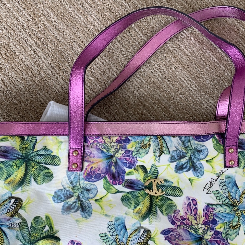 Just Cavalli Avatar Python Shopper Tote - image 2